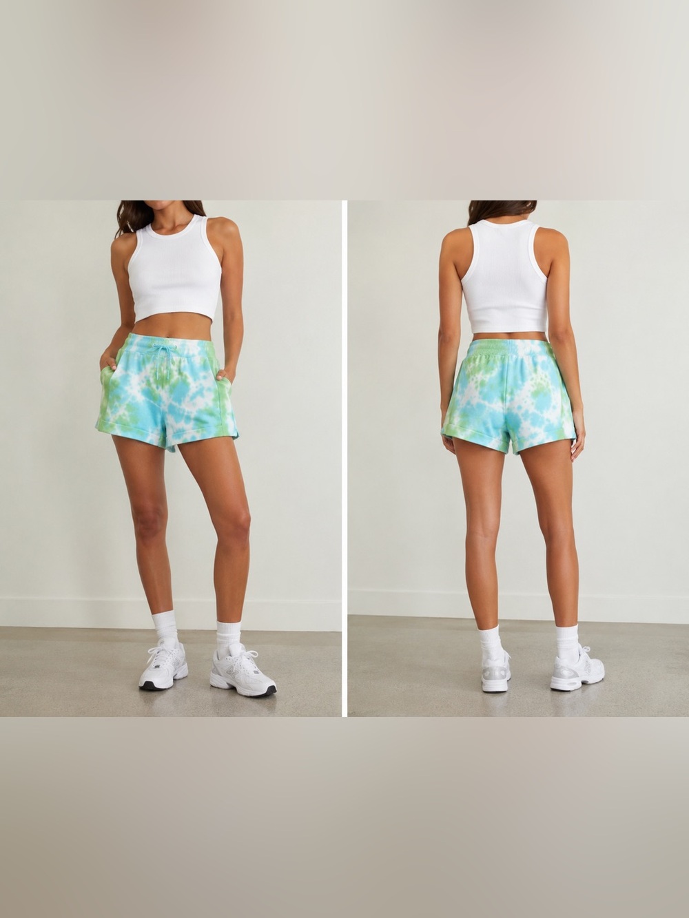 Nordstrom BP Tie Dye Sweat Shorts